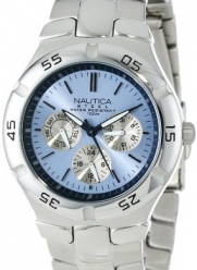 Nautica Men's N10075 Metal Round Multifunction Watch