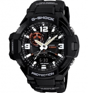 Casio G-Shock Black Dial Men's Quartz Watch - GA1000-1A