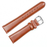 Coach Leather Watchband - Havana 12MM