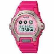 Casio Women's Watch Pink Resin Strap Lw202h-4av