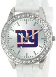 Game Time Women's NFL-FRO-NYG Frost NFL Series New York Giants 3-Hand Analog Watch