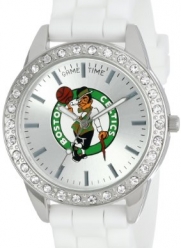 Game Time Women's NBA-FRO-BOS Frost NBA Series Boston Celtics 3-Hand Analog Watch