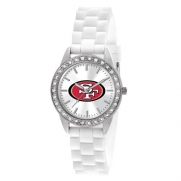 Game Time Women's NFL-FRO-SF Frost NFL Series San Francisco 49ers 3-Hand Analog Watch