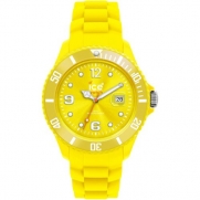 Ice-Watch Unisex SI.YW.U.S.09 Sili Collection Yellow Plastic and Silicone Watch