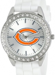 Game Time Women's NFL-FRO-CHI Frost NFL Series Chicago Bears 3-Hand Analog Watch