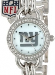 Game Time Women's NFL-CHM-NYG Charm NFL Series New York Giants 3-Hand Analog Watch