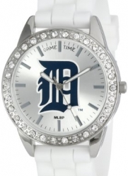 Game Time Women's MLB-FRO-DET Frost MLB Series Detroit Tigers 3-Hand Analog Watch