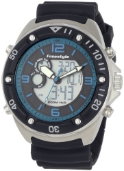 Freestyle Men's FS84945 The Precision 2.0 Classic Round Analog-Digital Dual Time Zone Watch