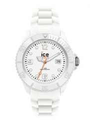 Ice-Watch Men's SI.WE.B.S.09 Sili Collection White Plastic and Silicone Watch