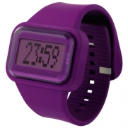 o.d.m. Women's DD125-5 Rainbow Digital Purple Watch