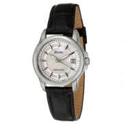 Bulova Women's 96M120 Precisionist Leather Strap Watch