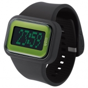 o.d.m. Men's DD125A-4 Rainbow Digital Black Watch