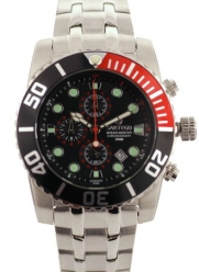 Sartego Men's SPC63 Ocean Master Stainless Steel Chronograph Watch