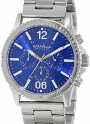 Caravelle New York Men's 43A116 Analog Display Japanese Quartz White Watch