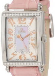 Gevril Women's 7248RT Avenue of Americas Pink Diamond Watch