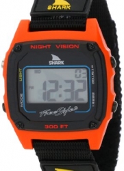 Freestyle Unisex 102244 Shark Fast Strap Retro 80's Digital Black and Red Watch