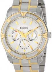 Bulova Men's 98E112 Diamond Set Case Watch