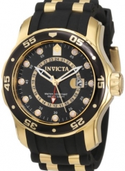 Invicta Men's 6991 Pro Diver Collection GMT Black Dial Black Polyurethane Watch