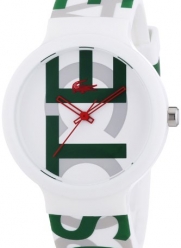 Lacoste Goa White DialWhite Silicone Rubber Unisex Watch 2020062