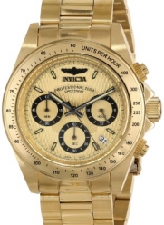 Invicta Men's 14929 Speedway Analog Display Japanese Quartz Gold Watch