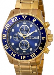 Invicta Men's 15942 Specialty 18k Gold Ion-Plated Stainless Steel Bracelet Watch