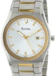 Bulova Men's 98B125 Silver Dial Bracelet Watch