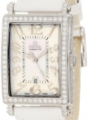 Gevril Women's 7249NV Mini Quartz Avenue of Americas White Diamond Watch