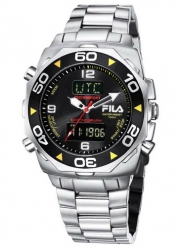 Fila FA0602-71 Men's Multifunction Tecnosport Analogue and Digital Stainless Steel Watch