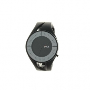 Fila Unisex Black Dial Watch FL38011004 with PU Strap