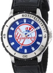 Game Time Men's MLB-VET-NY5 Veteran Custom New York Yankees Top Hat Veteran Series Watch