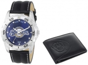 Game Time Unisex MLB-WWS-MIL Wallet and Milwaukee Brewers MLB Watch Set