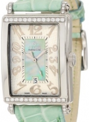 Gevril Women's 7246NT Avenue of Americas Green Diamond Watch