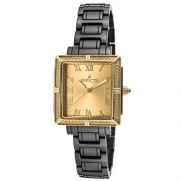 Invicta Women's 14906 Ceramics Gold Dial Black Watch