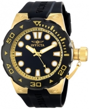 Invicta Men's 16135SYB Pro Diver Analog Display Swiss Quartz Black Watch