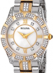 Bulova Women's 98L135 Crystal Bracelet Watch