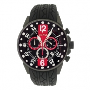 Roberto Bianci Men's 7098mrub-gun_blkred Pro Racing Analog Display Analog Quartz Black Watch