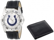 Game Time Unisex NFL-WWS-IND Wallet and Indianapolis Colts NHL Watch Set