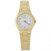 Casio #LTP1130N-7B Women's Casual Gold Tone Analog Watch