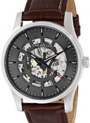 Caravelle New York by Bulova Men's 43A123 Analog Display Japanese Automatic Brown Watch