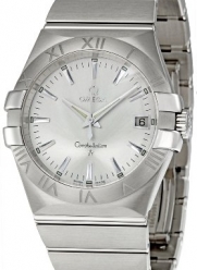 Omega Men's 123.10.35.60.02.001 Constellation 09 Silver Dial Watch