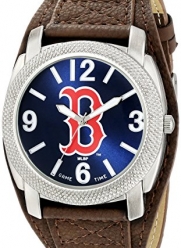 Game Time Men's MLB-DEF-BOS Defender Watch - Boston Red Sox - B Logo