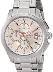 Invicta Men's 1481 Specialty Collection Chronograph Silver Dial Stainless Steel Watch