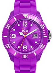 Ice-Watch Unisex SI.PE.U.S.09 Sili Collection Purple Plastic and Silicone Watch