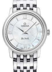 Omega Deville Prestige Quartz Ladies Watch 424.10.27.60.05.001