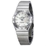 Omega Constellation Mother of Pearl Dial Stainless Steel Ladies Watch 12310276005001