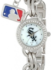 Game Time Women's MLB-CHM-CWS Charm Watch - Chicago White Sox