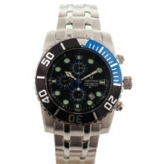 Sartego Men's SPC71 Ocean Master Stainless Steel Chronograph Watch