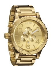 Nixon Men's 51-30 Chrono All Gold Watch