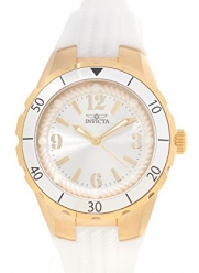 Invicta Angel White Dial White Polyurethane Ladies Watch 17484 17484