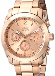 Invicta Women's 17902 Angel Analog Display Swiss Quartz Rose Gold Watch